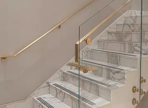 Button Railing – Side Mount Glass