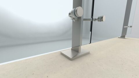 Vienna Flat Bar Railing | Modern Metal Railing | Tuttle